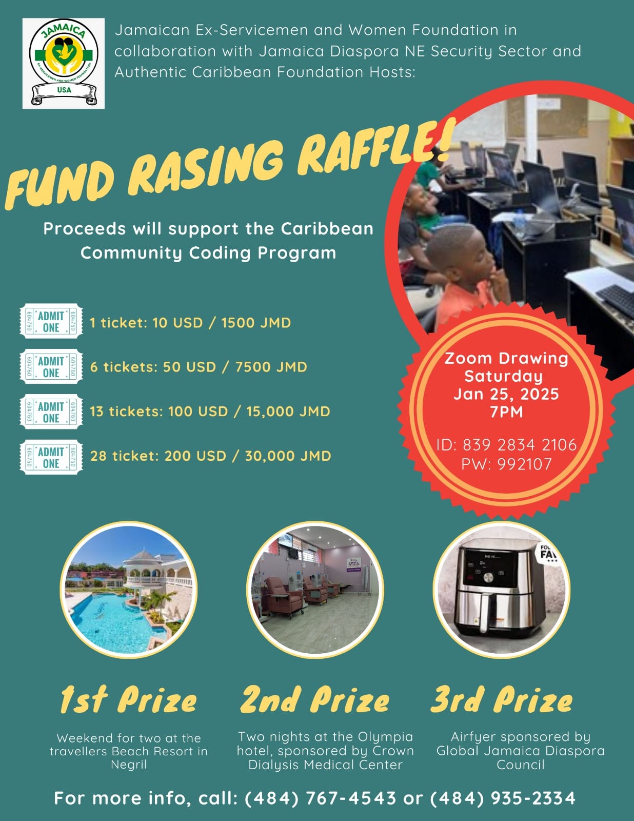 FUND RAISING RAFFLE!